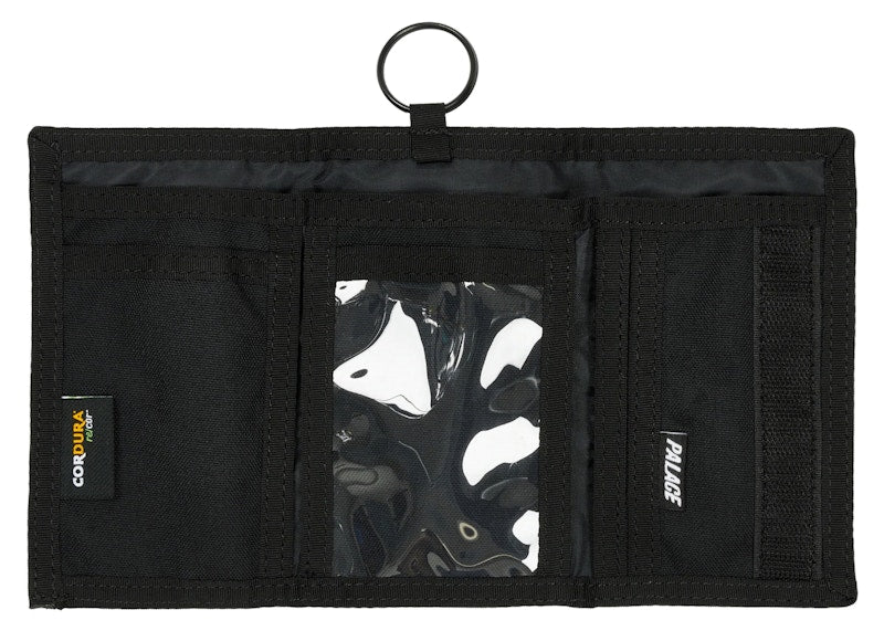 Palace Cordura Tri-Wallet Black