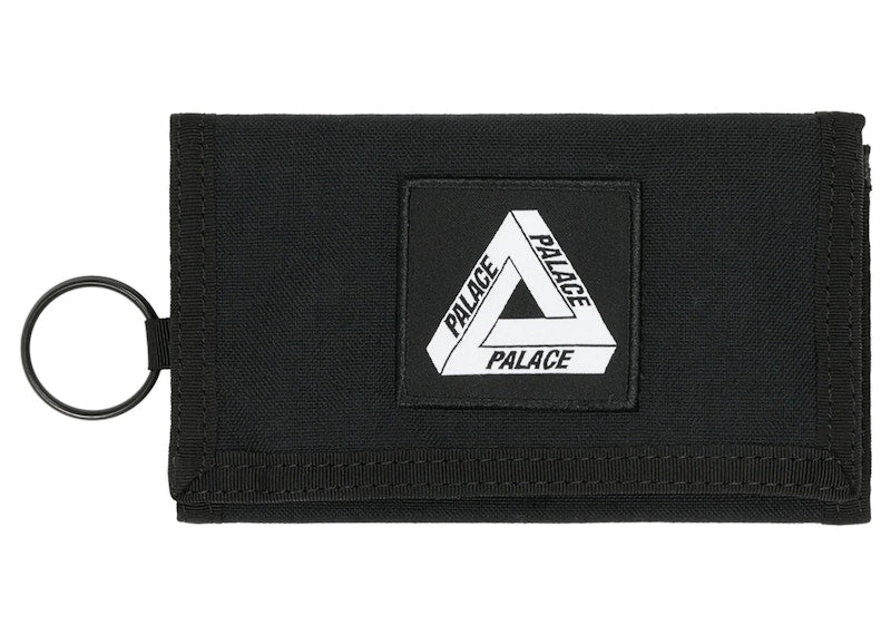 Palace Cordura Tri-Wallet Black