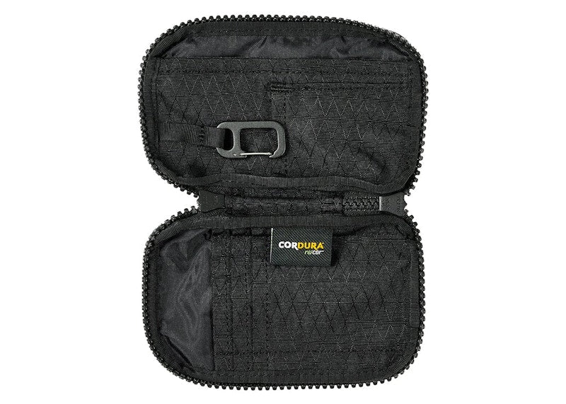 Palace Cordura Y-Rip Card Wallet Black