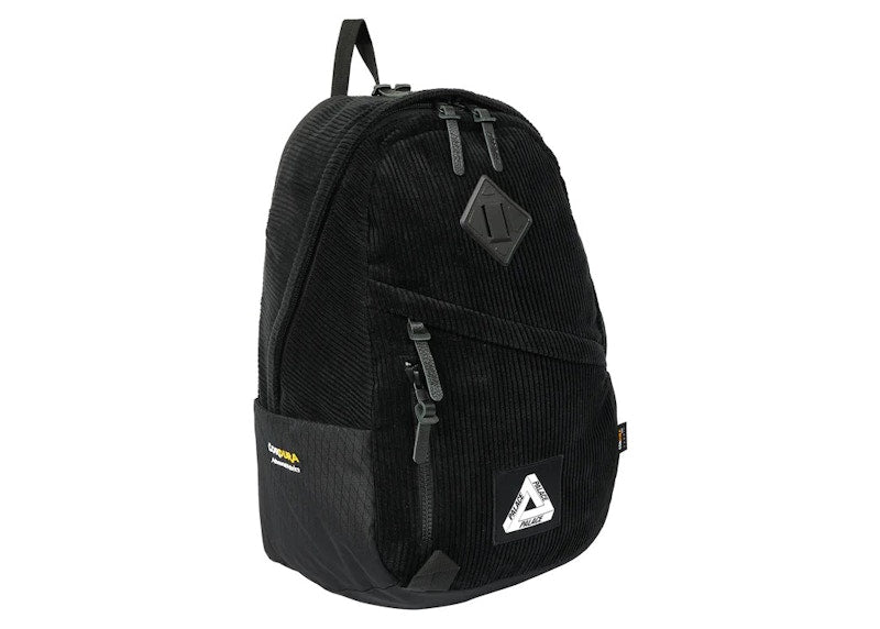 Palace Corduroy Backpack Black