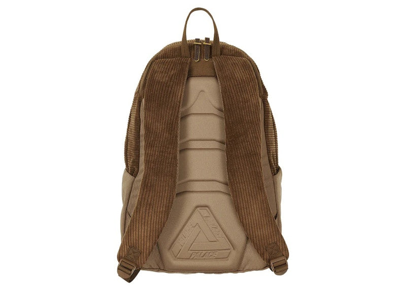Palace Corduroy Backpack Brown