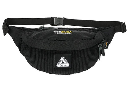Palace Corduroy Crossbody Bag Black