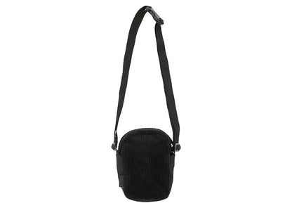 Palace Corduroy Shot Bag Black