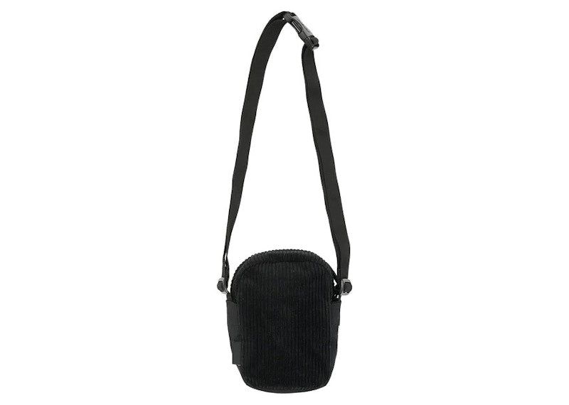 Palace Corduroy Shot Bag Black