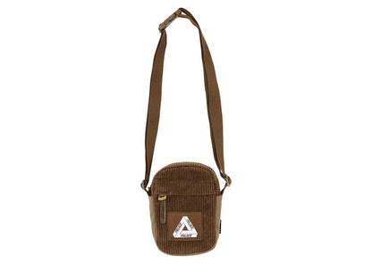 Palace Corduroy Shot Bag Brown