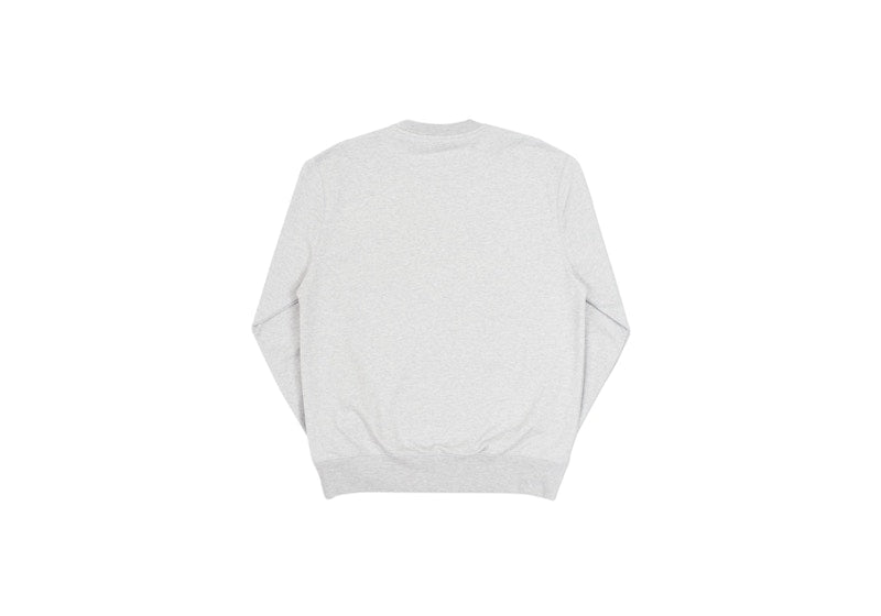 Palace Correct Crew Grey Marl
