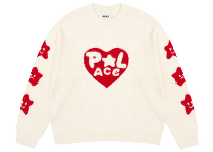 Palace Cosy Knit (FW24) Soft White