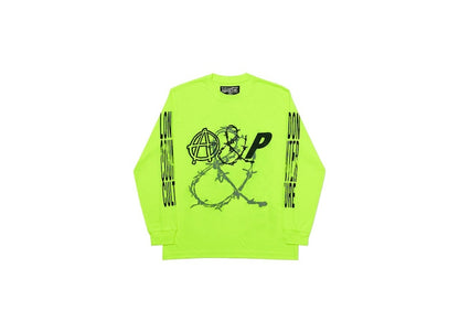Palace Counter Culture Longsleeve Fluro Yellow