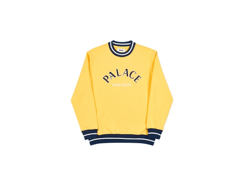 Palace Couture Crew Yellow