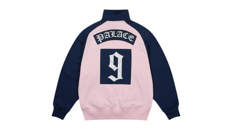 Palace Crest Sweat Lush Flush/Navy
