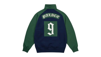 Palace Crest Sweat Navy/Racey Green