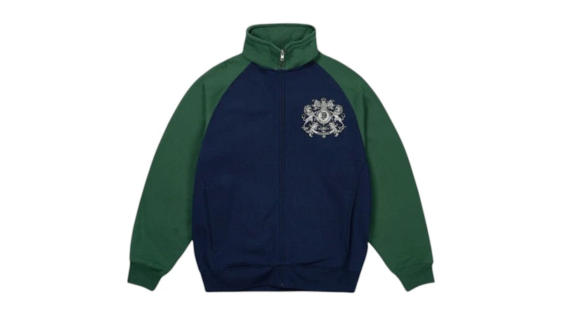 Palace Crest Sweat Navy/Racey Green