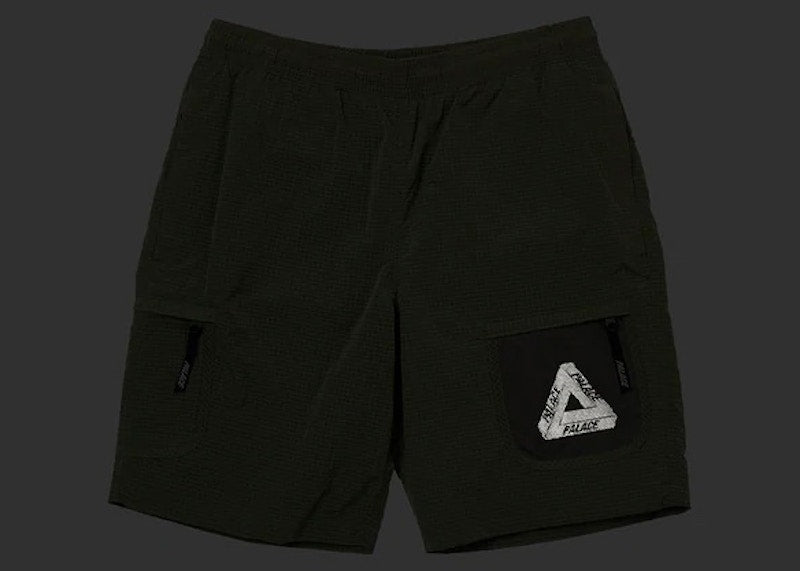 Palace Cripstop Grid Shorts Olive