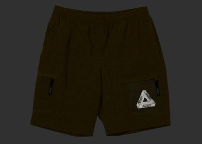 Palace Cripstop Grid Shorts Yellow