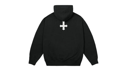 Palace Cross Hood Black