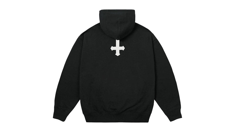 Palace Cross Hood Black