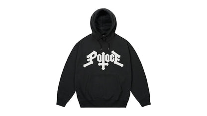 Palace Cross Hood Black