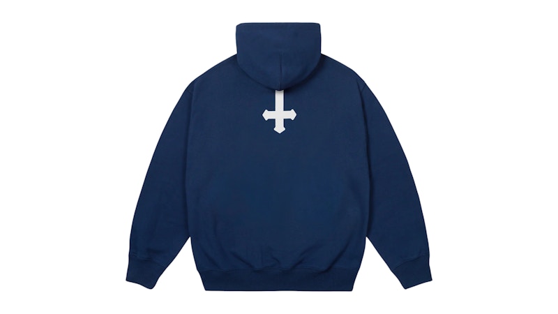 Palace Cross Hood Navy