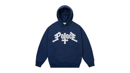 Palace Cross Hood Navy