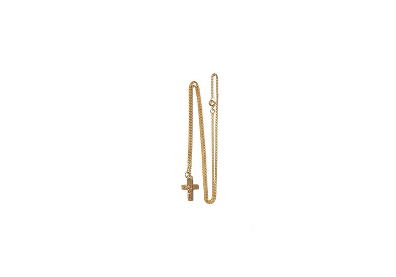 Palace Cross Pendant Gold