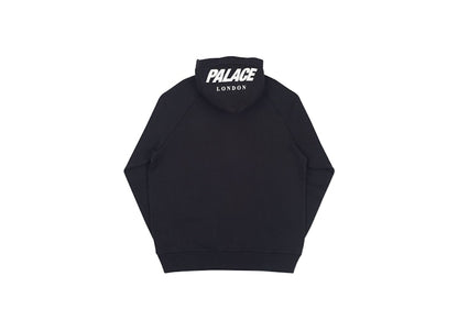 Palace Custom 1/4 Zip Hood Black