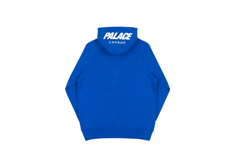 Palace Custom 1/4 Zip Hood Royal