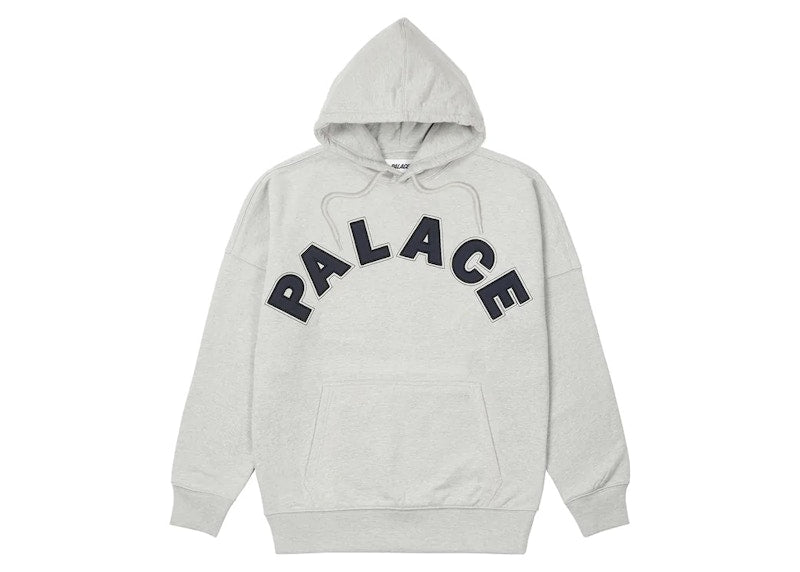 Palace Cut Out Hood Grey Marl