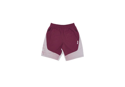 Palace D. Fade Shell Shorts Grey/Burgundy