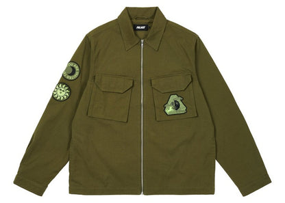 Palace Da One Cargo Jacket Olive
