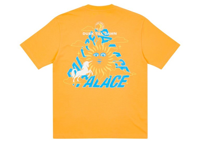 Palace Da One T-shirt Light Orange