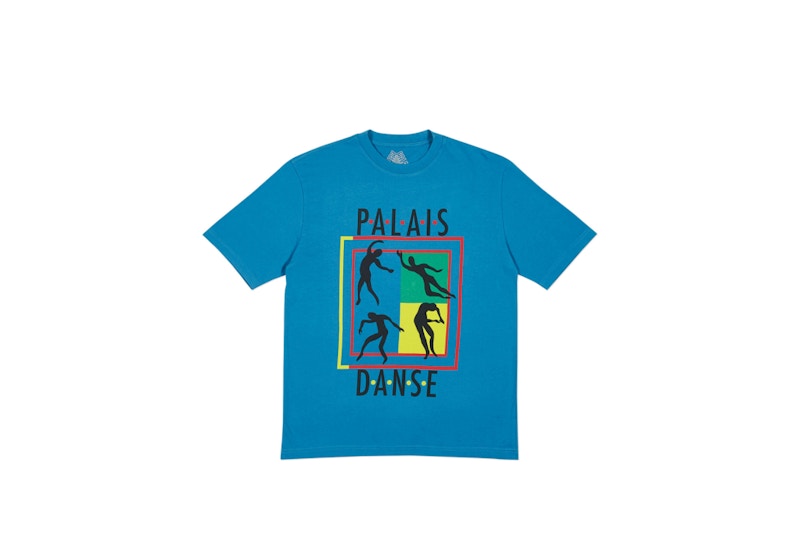 Palace Danse-Crew T-shirt Blue