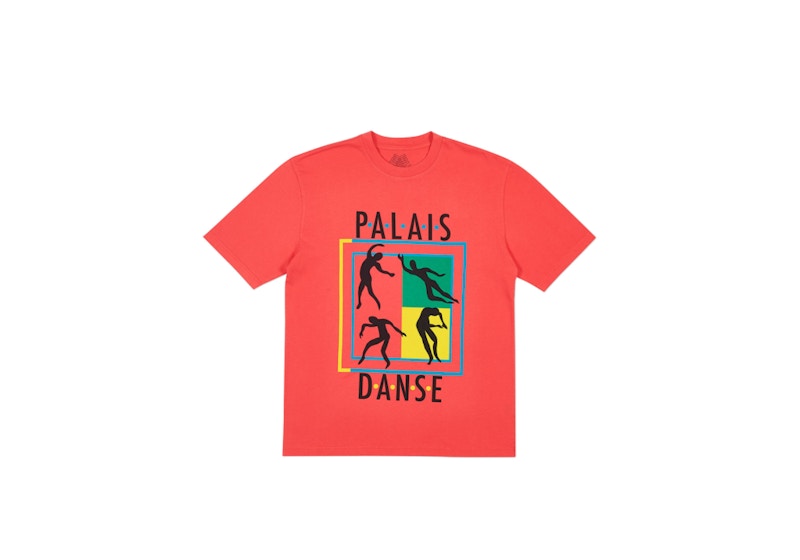 Palace Danse-Crew T-shirt Light Red