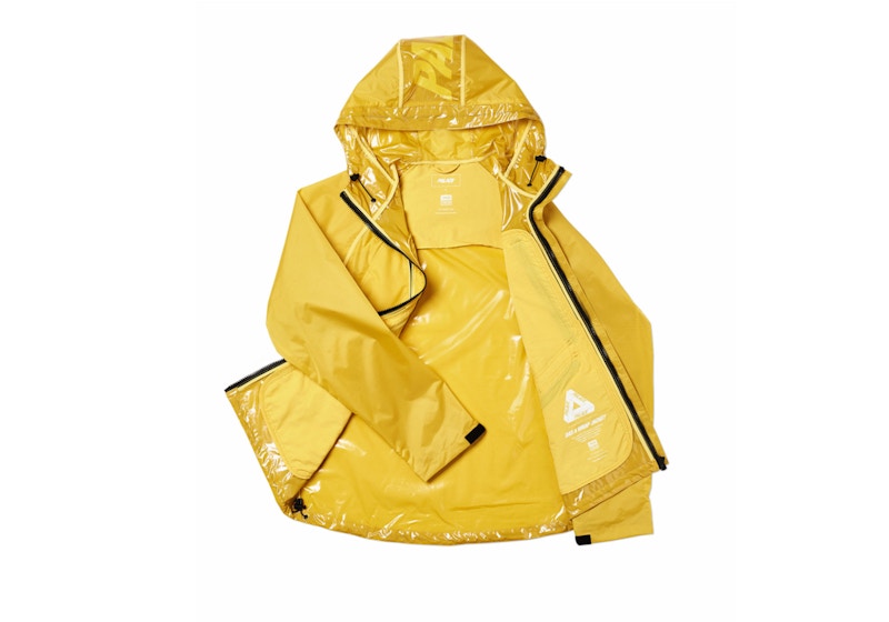 Palace Das A Wrap Jacket Yellow