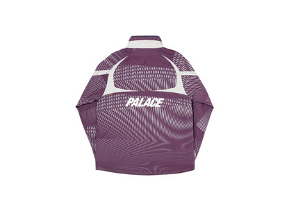 Palace Dazzler Shell Jacket Plum/Grey