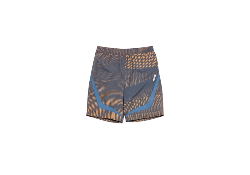 Palace Dazzler Shell Shorts Vapour/Blaze