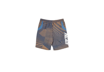 Palace Dazzler Shell Shorts Vapour/Blaze