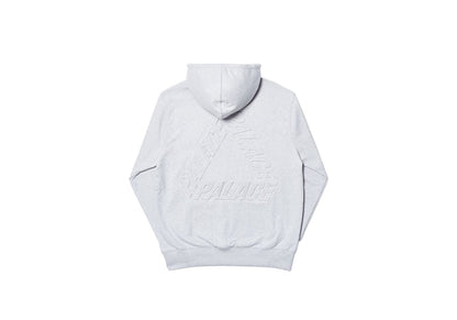 Palace De Boss P3 Hood Grey Marl