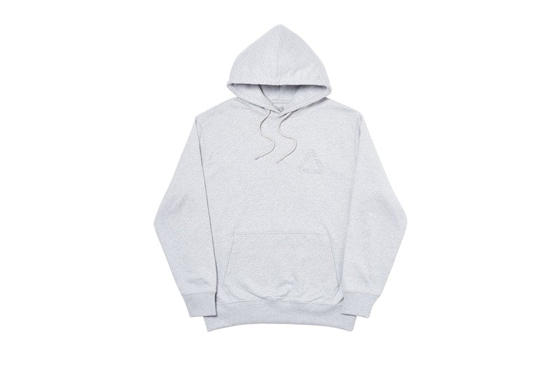 Palace De Boss P3 Hood Grey Marl
