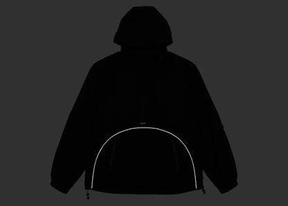 Palace Deflector 1/2 Zip Jacket Black