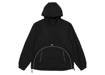 Palace Deflector 1/2 Zip Jacket Black