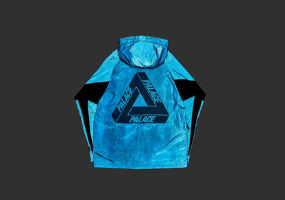 Palace Deflector Jacket Cobalt Blue Reflective