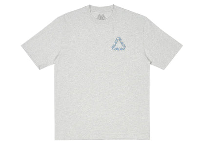 Palace Demon P3 T-Shirt Grey Marl