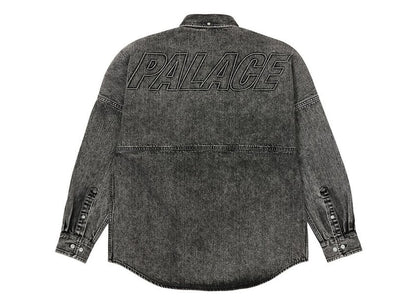 Palace Denim Bossy Shirt Washed Black