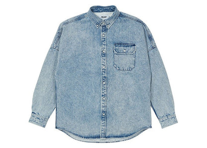 Palace Denim Bossy Shirt Washed Blue