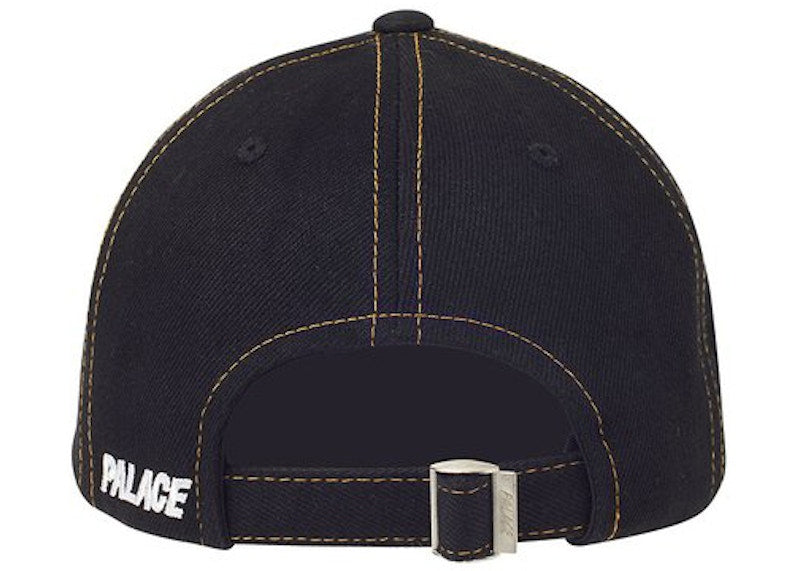 Palace Denim P 6-Panel Black Stone Wash
