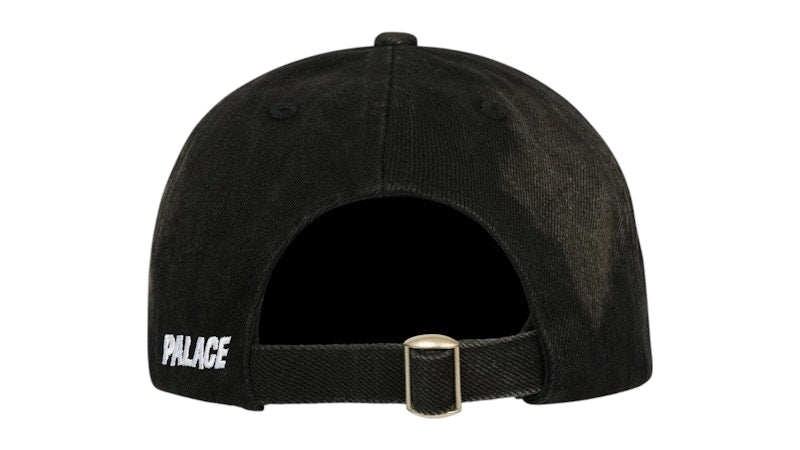 Palace Denim P 6-Panel Sand Wash Black