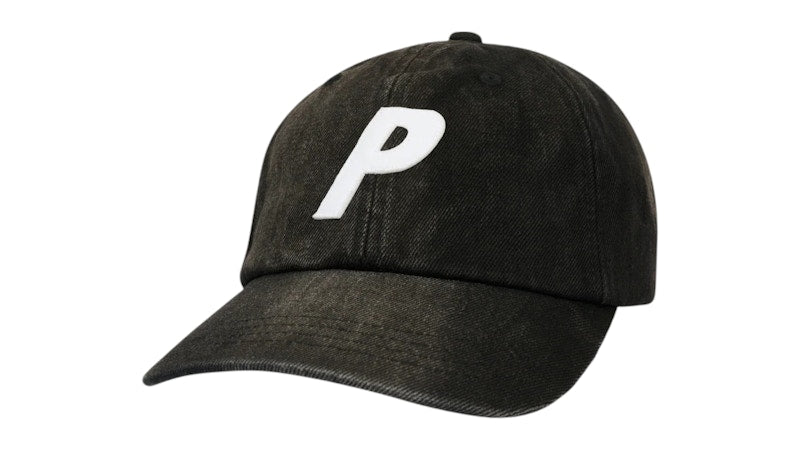 Palace Denim P 6-Panel Sand Wash Black