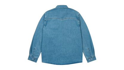 Palace Denim Western Over Shirt Stone Wash