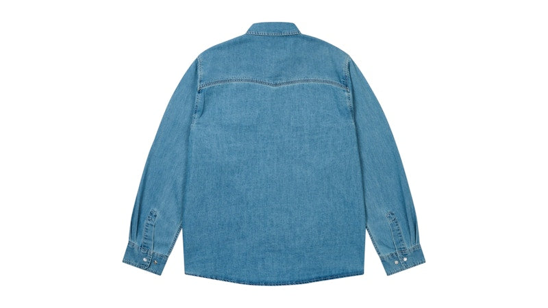 Palace Denim Western Over Shirt Stone Wash
