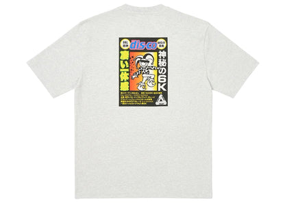Palace Derek Garage T-Shirt Grey Marl